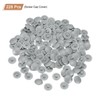 sourcing map Screw Caps, 228Pcs 12mm - Plastic Self-Tapping Screw