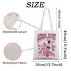 MYSOMY Demon Hotel Tote Bag Hazbin Anime Merch Angel Dust