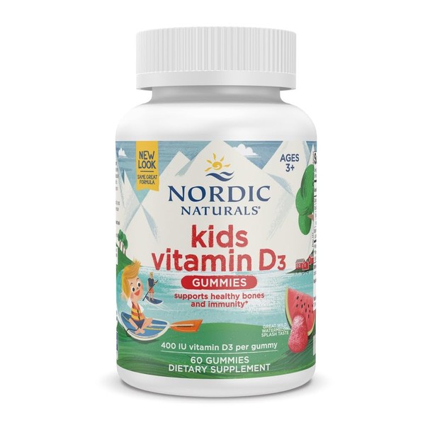Nordic Naturals Nordic Naturals Vitamin D3 Gummies Kids, Wild Watermelon
