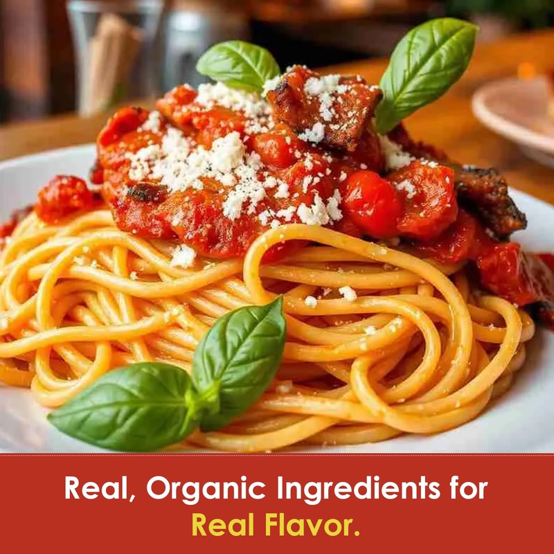 Dave's Gourmet Organic Spicy Heritage Red Pasta Sauce - Zesty