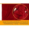 npluseins Coral Fleece Blanket - The Original with Sleeves &