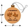 GRAPHICS & MORE I Suspect Fowl Play Foul Chickens Funny