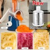 Ourokhome Rotary Cheese Grater Hand Crank, Kitchen Shredder Speed Mandolin