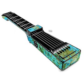 MightySkins Skin Compatible with Jamstik+ Portable SmartGuitar - Teal Marble | Protective, Durable, and Unique Vinyl Decal wrap Cover | Easy to Apply, Remove, and Change Styles | Made in The USA