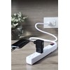 FUSSION ACUSTIC Barra Multicontacto 6 Entradas, con Switch y Cable