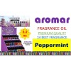 Aromar Aromatherapy Essential Fragrance 100% Concentrated Oil 2.2oz PEPPERMINT
