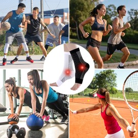 6PCS Neuropatia Calcetines,Medias de Neurocompresión,Calcetines de Compresión para Neuropatía y Soporte de Tobillo,Unisex, Adecuado Para Deportes, Recuperación Y Uso Diario.