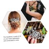 Ipetboom Silver Rhinestone Hair Comb for Bride - Elegant Wedding