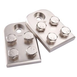 4 Spot Flat Lug Style Battery Terminal Blocks Bolt USE ONLY