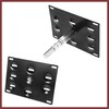 HEROFFIX Car Front Bumper Tow Hook License Plate Mount Bracket