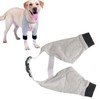 Dog Elbow Sleeves, Warm Comfortable Adjustable Dog Front Leg Sleeve