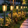 ILANCK 12 Pack Solar Lights Outdoor, Solar Pathway Lights Waterproof