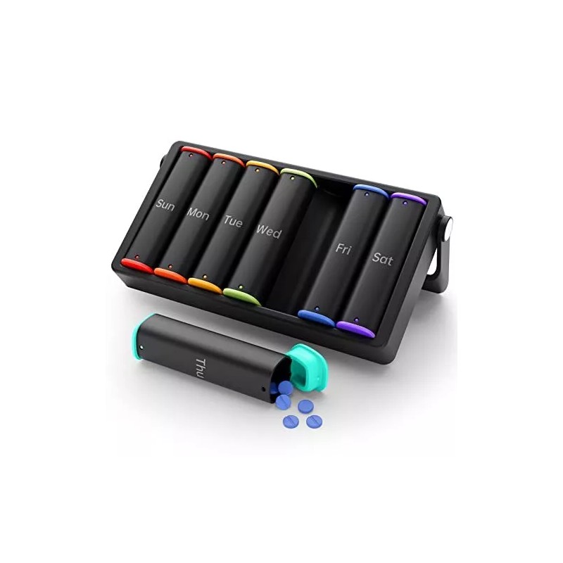 KOVIUU Weekly Pill Organizer 2 Times a Day KOVIUU Large