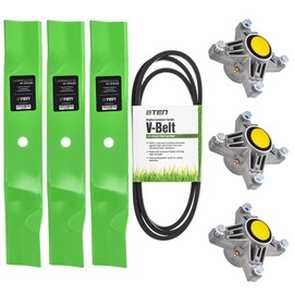 8TEN Deck Rebuild Kit for MTD Cub Cadet 54 inch Z Force Pro 54KH Blade Spindle Belt