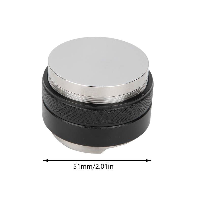 51mm Double Head Coffee Powder Hammer Stainless Steel Coffee Distributor