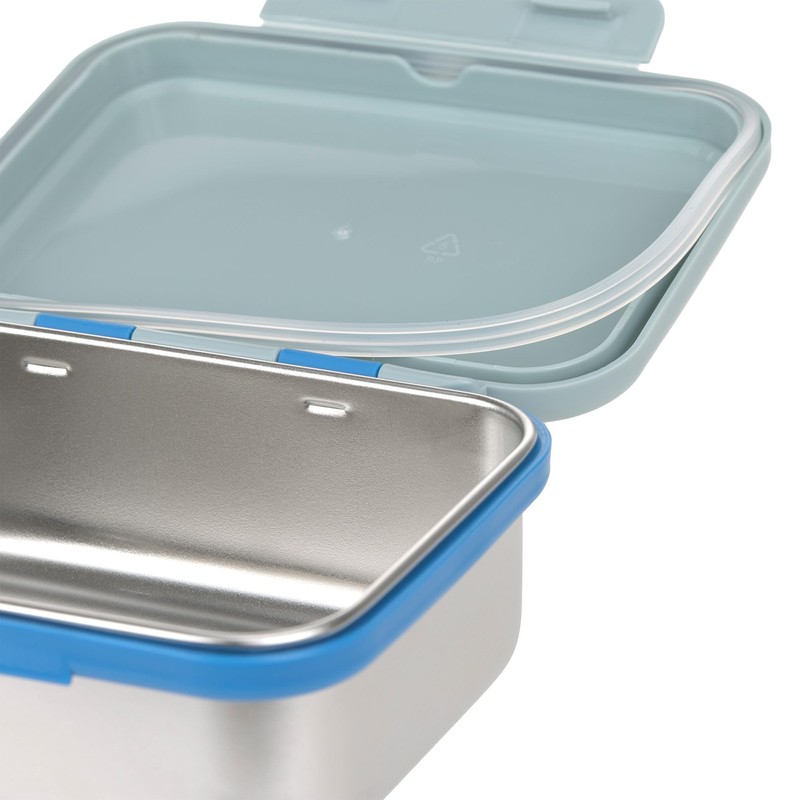 LÄSSIG Sunny Explorer Children's Lunch Box Stainless Steel Sustainable Nursery