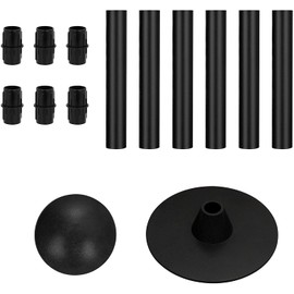 NEXCOVER Boat Cover Support Pole ABS | Adjustable Height from 12" to 54" (1 Pack) | 6-Stage Extension Support Pole System Pontoon Boat Cover Poles