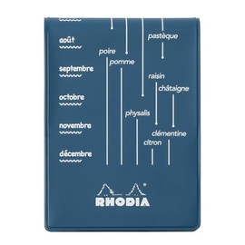 Rhodia PVC Cover France No.11(A7) Navy (Includes 1 Block RHODIA Orange) Rhodia cf11frnv