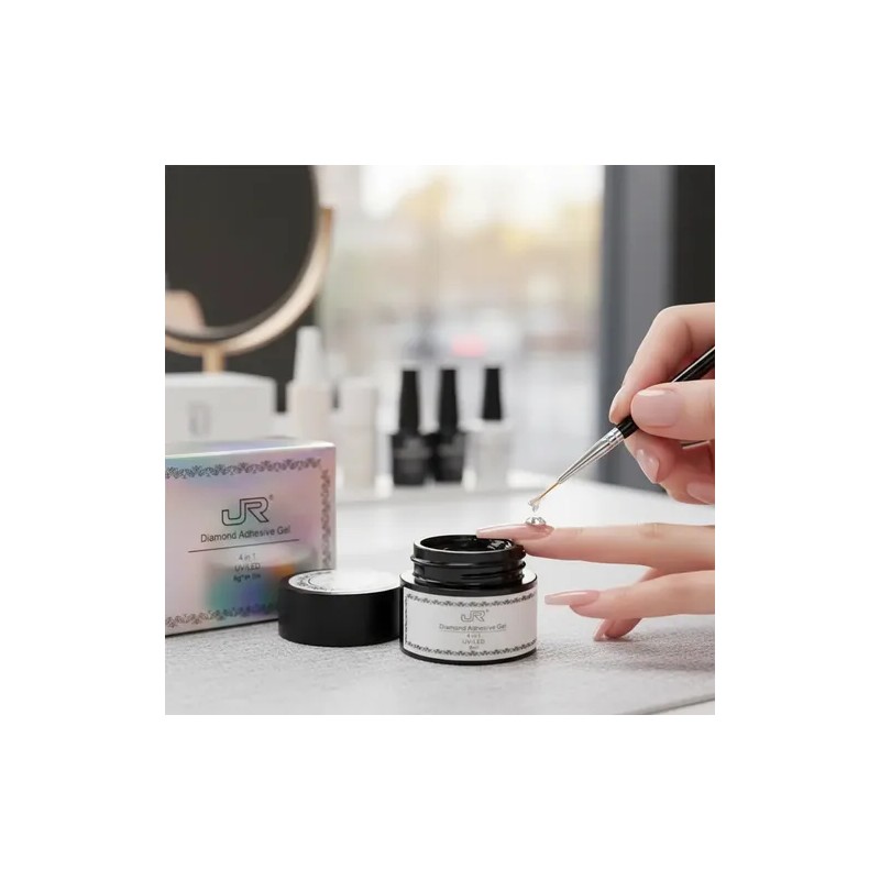 Gel Pegamento Para Diamantes 4 En 1 Jr, Relieves, Top