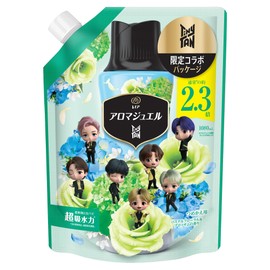 Lenor Happiness Aroma Jewel Scented Beads, Pastel Floral & Blossom, TinyTAN Exclusive Collaboration Packaging, Refill, 3.8 fl oz (1,080 ml)