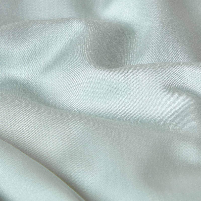 Homescapes Organic Cotton Duck Egg Blue Housewife Pillowcase 400 Thread