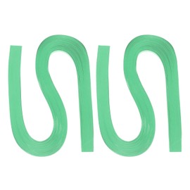 PATIKIL 240pcs Quilling Strips Paper 3/8"(10mm) 21"(54cm) Origami Paper Quilling Strip for Art DIY Hand Craft Christmas, Forest Green