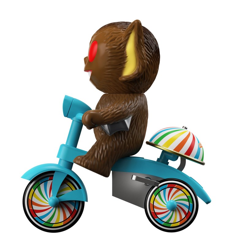Super7 Super Cycles - Bat Boy (Brown with Blue Wind-up