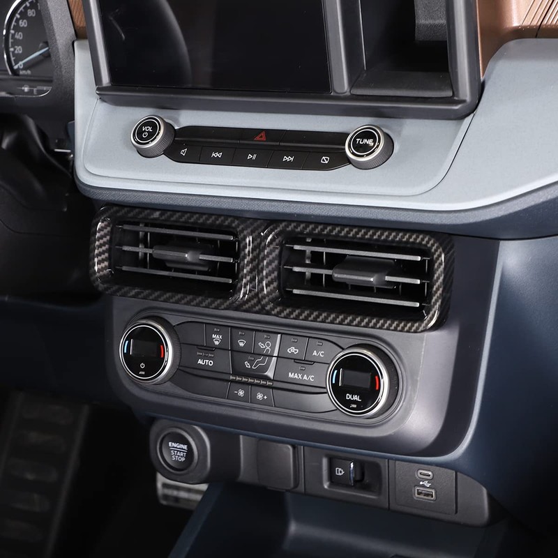 Car Front Air Condition Outlet Vent Cover Trim Compatible with