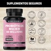 Probióticos Mujer 60 Billion + Prebióticos + Inulina de Agave|