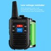 Mini Walkie Talkies 2W/0.5W 16 Channel Lightweight Two Way Radio