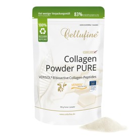 Cellufine Premium Verisol Collagen Powder 300 g Doypack, Beauty Collagen Powder with Bioactive Collagen Peptides, Natural & No Preservatives, 120 Servings with Very High Bioavailability