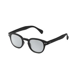 Ijipiji Sunglasses Light Color #D Model Boston (Black/Light Gray)