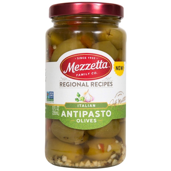 Mezzetta - Aceitunas italianas antipasto, 10 oz