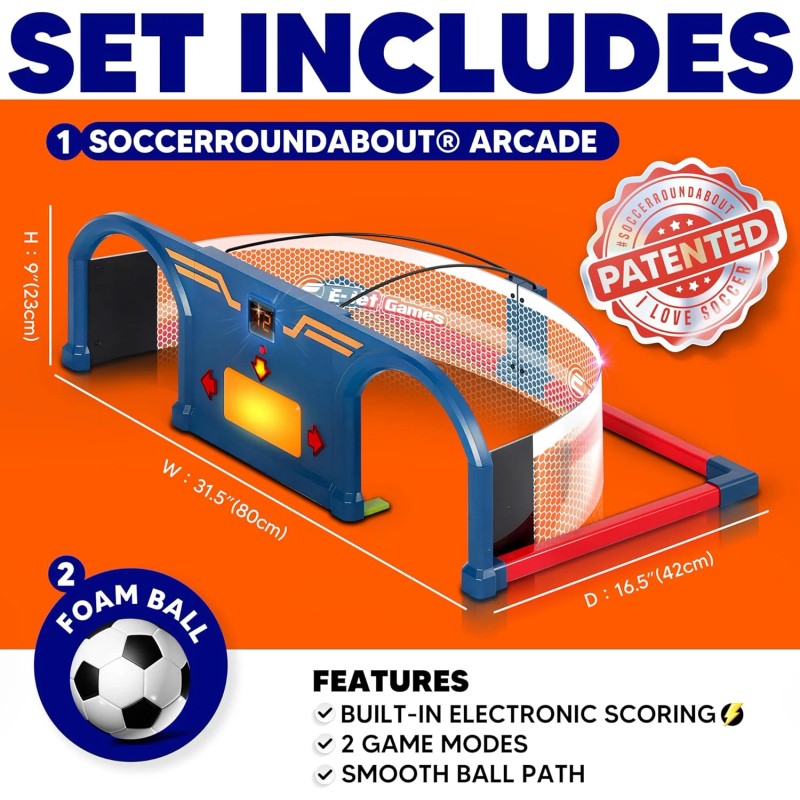 E E-JET GAMES Soccer Trainer Exercises Training Set Improve Agility