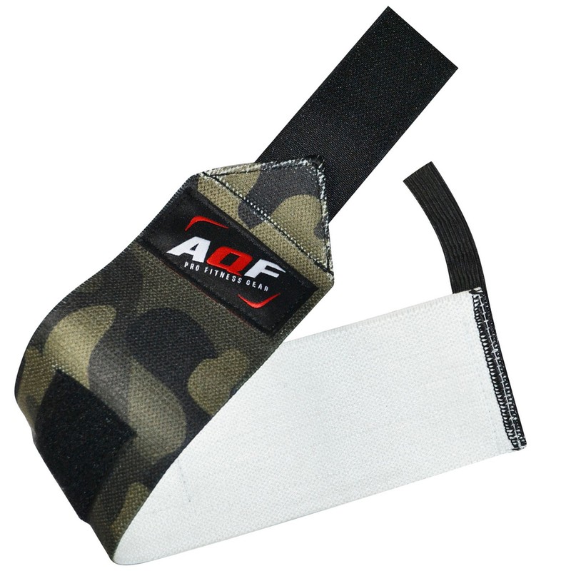 AQF Power Weight Lifting Wrist Wraps Supports Gym Training Fist