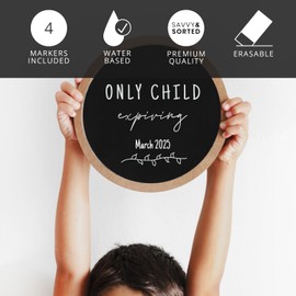 White Liquid Chalk Markers Erasable - 4PK 6mm Fine Tip Chalk Markers Chalk Pens - Chalkboard Markers Bistro Chalk Marker Glass Window Markers - Glass Board Markers - Erasable Chalk Markers Fine Tip