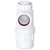 SPARES2GO Waste Bottle 40mm Basin Bidet Urinal Bathroom Kitchen 75mm