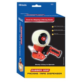 BAZIC Rubber Grip Premium Comfort Packing Tape Dispenser