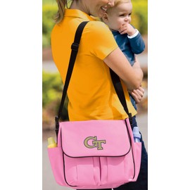 Georgia Tech Diaper Bag BEST GT Yellow Jackets Shower Gift for DAD or MOM!