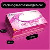 NITRAS Disposable Nitrile Gloves M, Pink (100 pcs.)