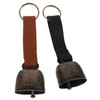 Sosoport Pet Safety Bell Dog Trainer Collar Mini Cowbells for