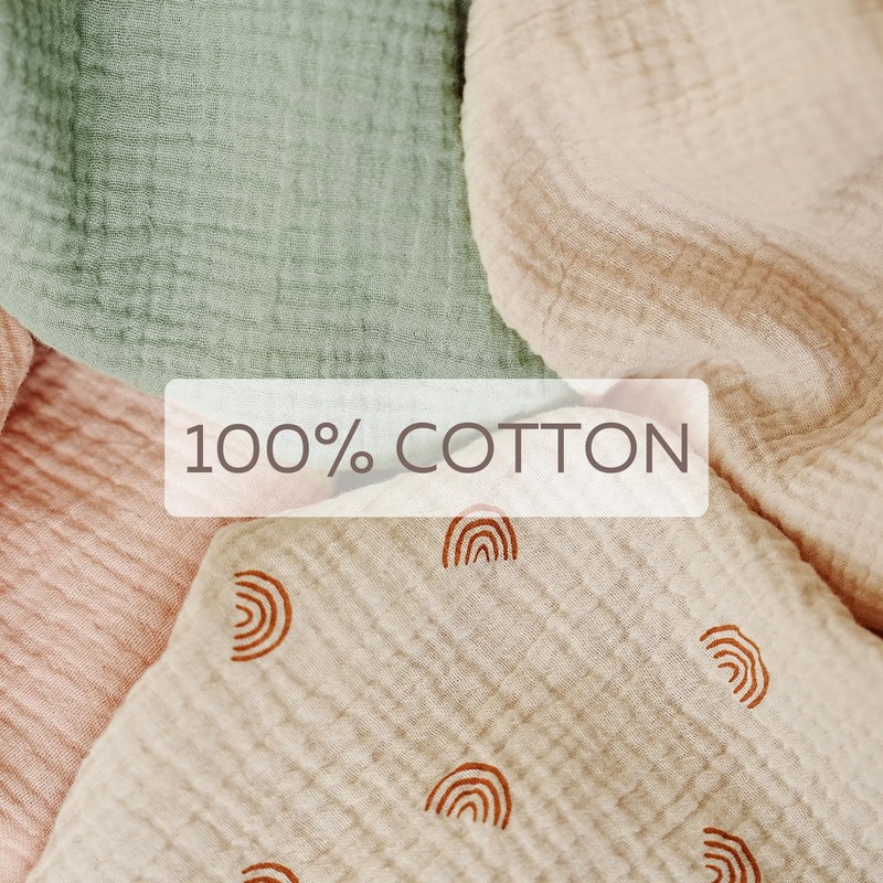 MairMore Muslin Nursing Covers for Breastfeeding, Privacy Breast Feeding Cover