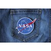 NASA Logo Patch - 3.5x3 inch - Embroidered Iron on