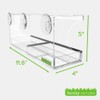 Window Bird Feeder with Strong Suction Cups – Clear Acrylic