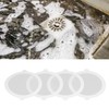 50Pcs Shower Drain Hair Catcher Fiberglass Practical Convenient Dense Mesh