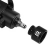 MIXPOWER 3/4" Drive Shallow Impact Socket, 46mm, CR-MO, Metric, 6