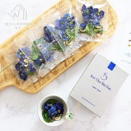 웰굿블랜딩 애플바이올렛 꽃차 단품선물세트 Wellgood Blending Apple Violet Flower Tea Single Gift Set