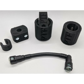 PenguinTechFab 3/8 Nylon Plastic 3/8" Fuel Gas Line Hose Connector Repair Install Tool Kit