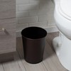 Bath Bliss Bathroom Accessories 3 Piece Trash Can, Plunger &