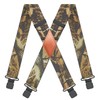 MENDENG Men's Camouflage Clip-End Suspenders 2" Strong Clips Heavy Duty